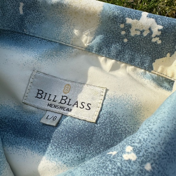 Y2K BILL BLASS BUTTON UP - Picture 2 of 4